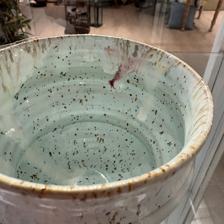 Organisk håndlavet kop med pastel glasurer | PiaV Keramik - Billede 3