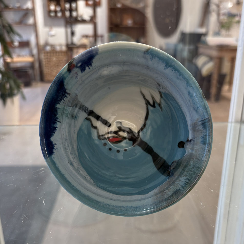 Porcelænskop “Som et hav” – håndlavet kop i porcelæn | PiaV Keramik - Billede 2