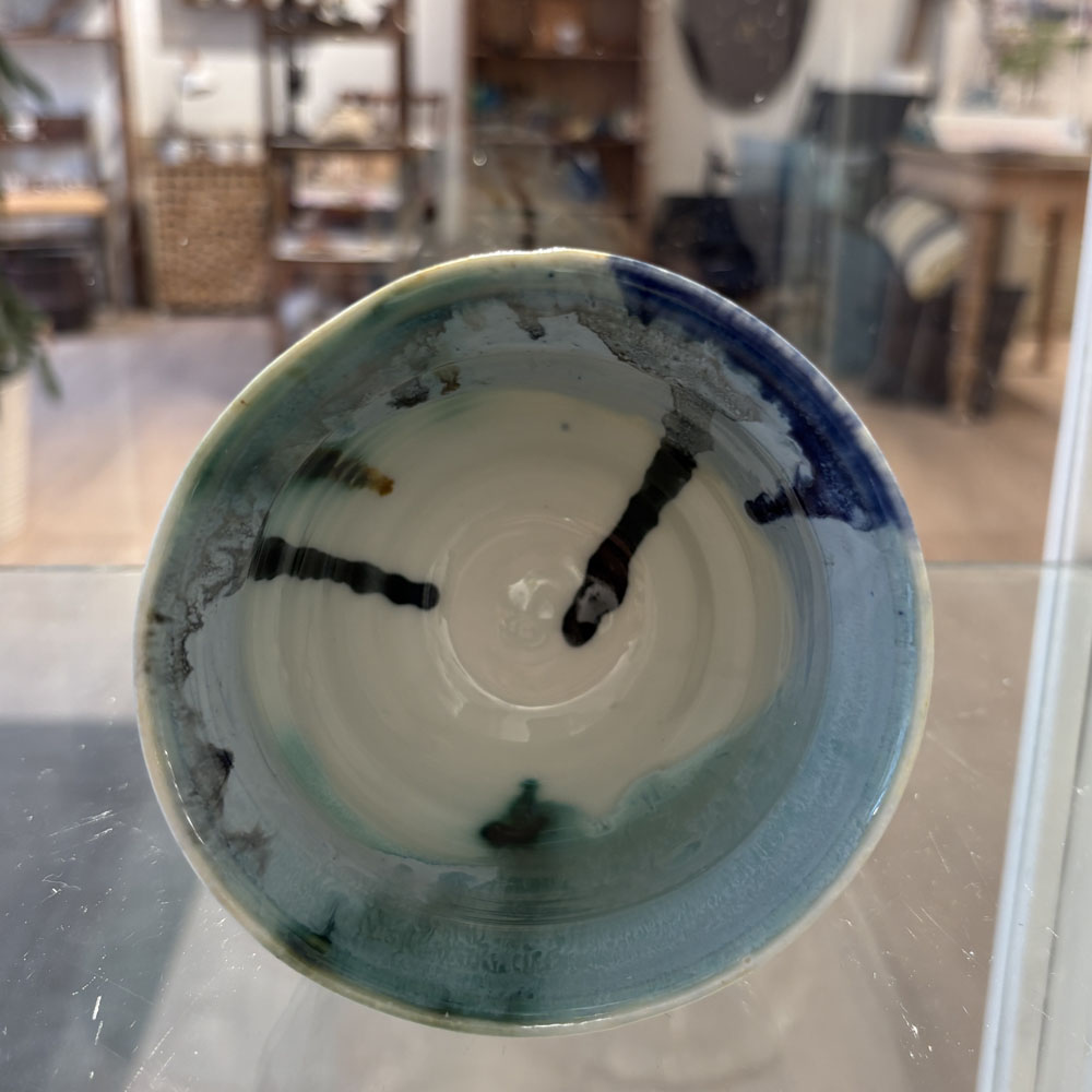 Porcelænskop “Som et hav” – håndlavet kop i porcelæn | PiaV Keramik - Billede 3