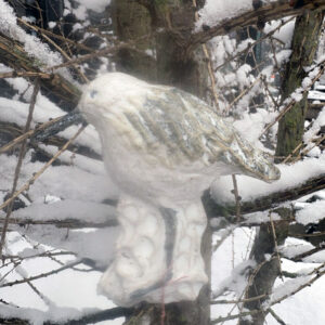 NordicBirds Sandløber – håndlavet keramikfugl til væg | PiaV Keramik