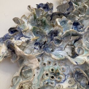 STOR Vægrelief / vægophæng - til væggen i smukke farver